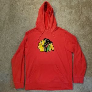 Majestic Chicago Blackhawks Medium Sweatshirt Hoodie NHL